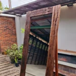 Cermin Bantalan Rel Berdiri Besar