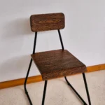 Kursi Kayu Minimalis Premium Hitam