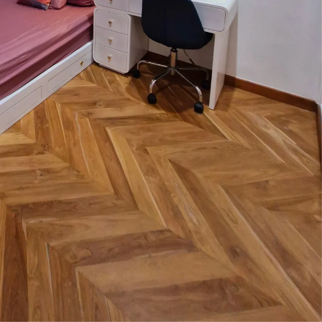 Decking Kayu Jati Lawasan Premium - Detail 1