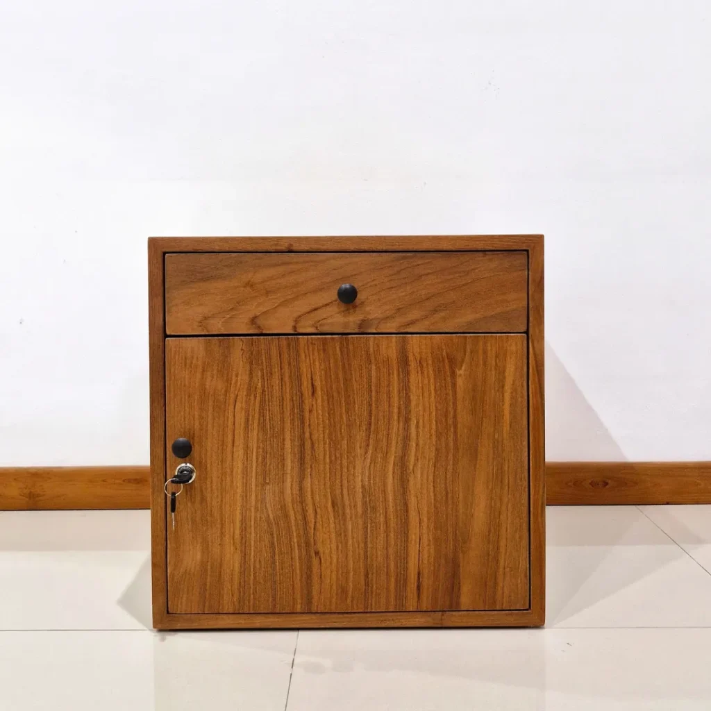 Nakas Bedside Table Jati Lawasan Premium