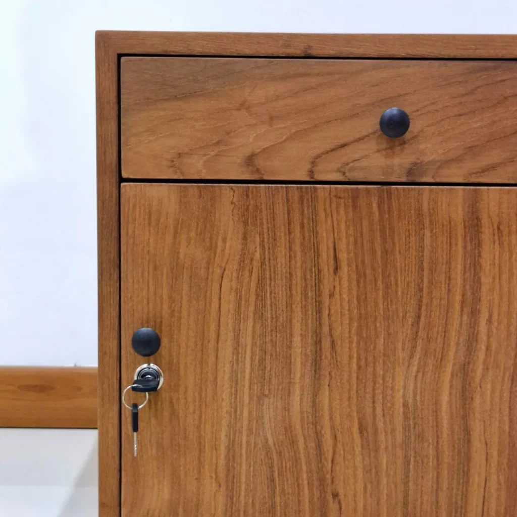 Nakas Bedside Table Jati Lawasan Premium - Detail 3