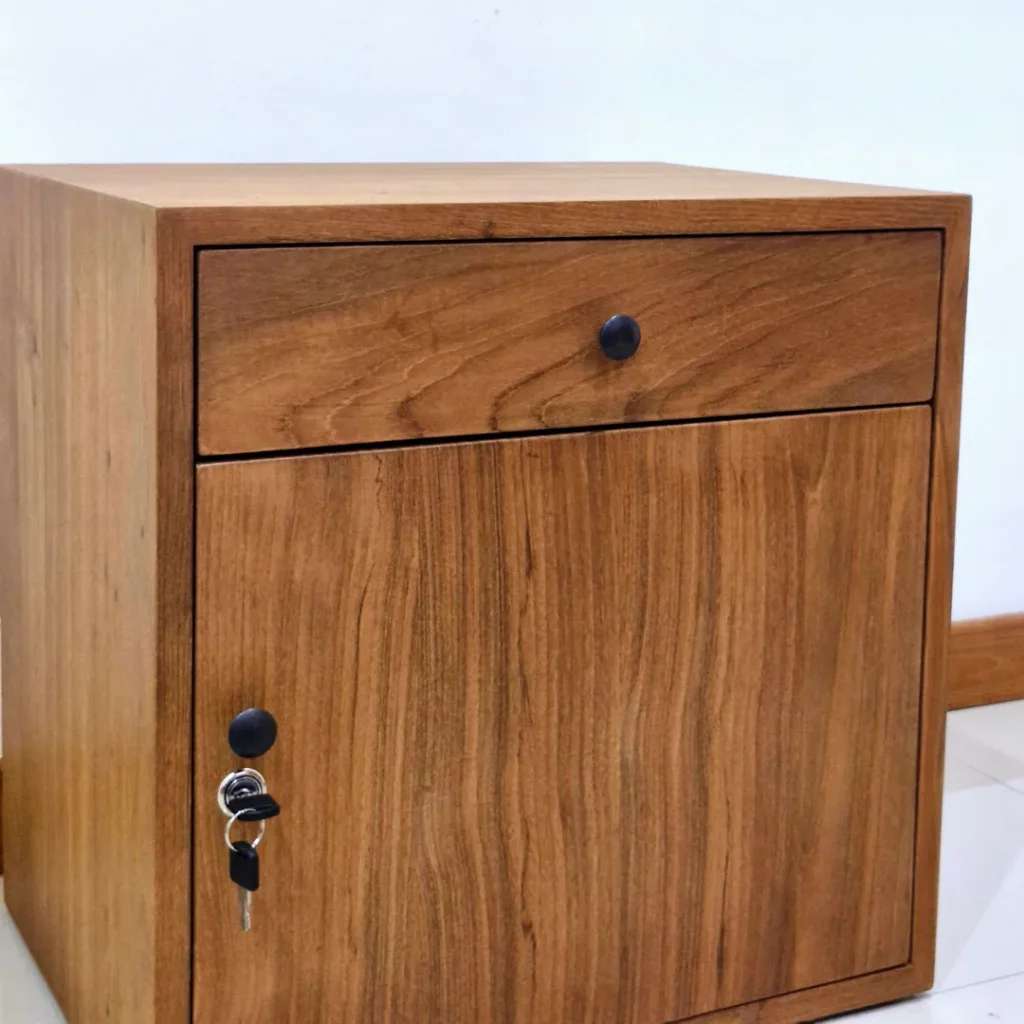 Nakas Bedside Table Jati Lawasan Premium - Detail 1