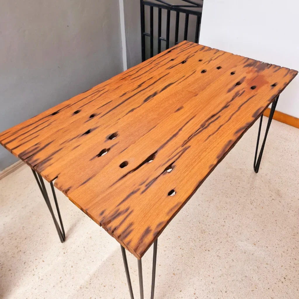 Meja Bantalan Rel Potongan Daleman - Detail 5
