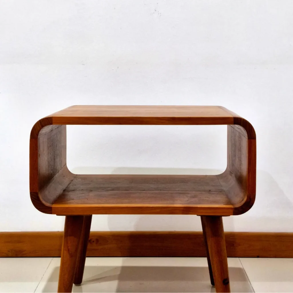 Bedside Table Jati Lawasan Premium - Detail 1