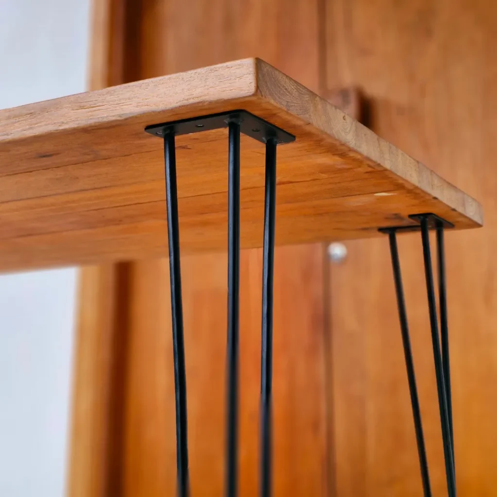 Meja Industrial Multifungsi Premium Solid - Detail 1