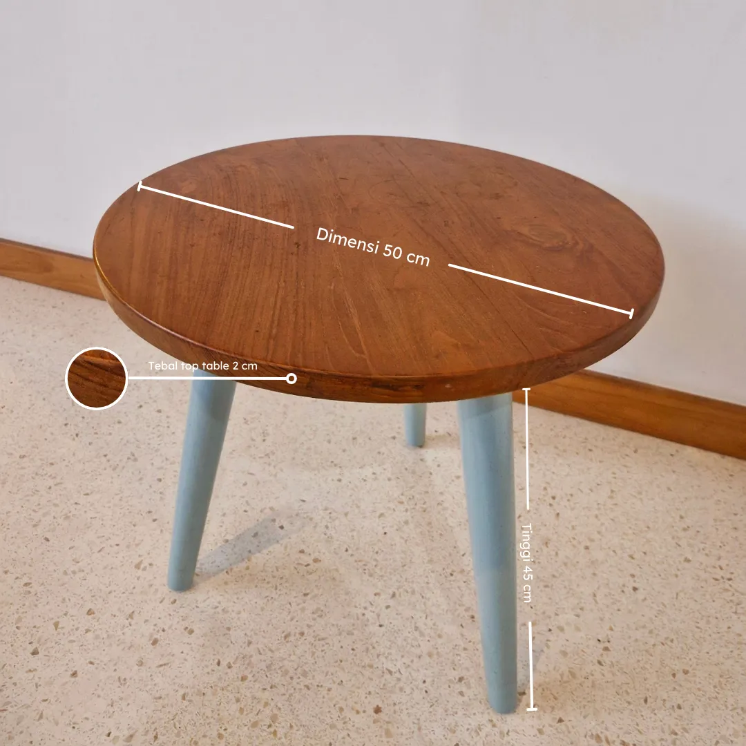 Meja Oval - Bunder - ukuran_converted