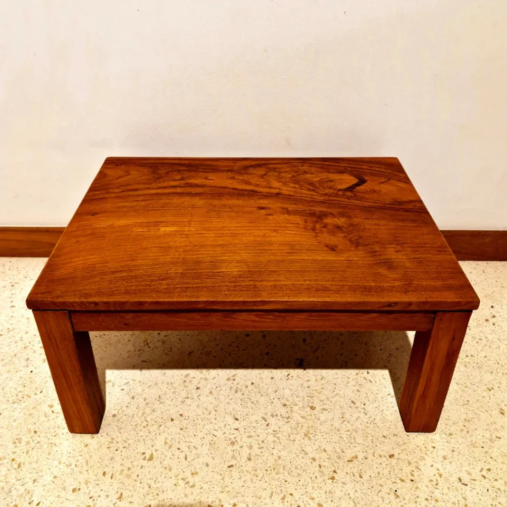 Meja Kayu Solid Jati Lawasan Premium - Detail 2
