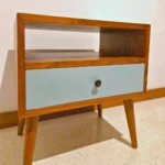 Meja Lampu Retro Dengan 1 Laci Jati Premium