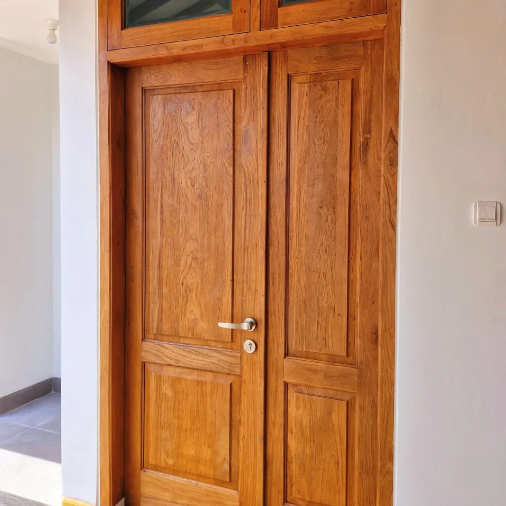 Pintu Kayu Jati Lawasan Premium