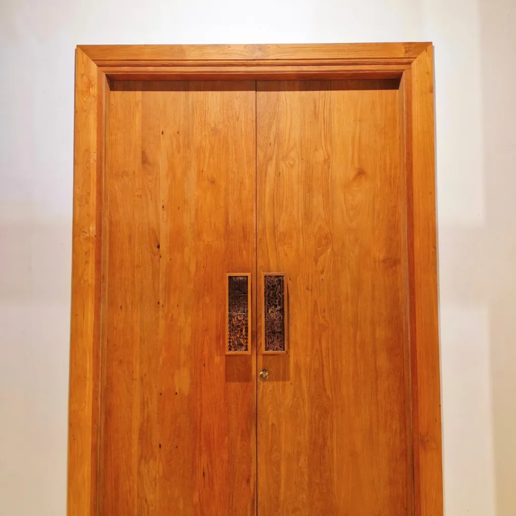 Pintu Kayu Jati Premium 2 Daun Pintu