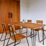 Set Meja dan Kursi Kayu Jati Premium