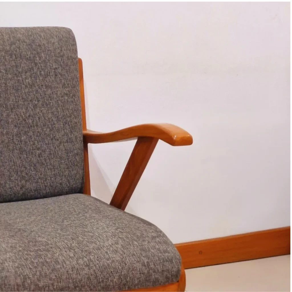 Kursi Tamu Sofa Minimalis Mewah Kayu Jati Premium - Detail 1