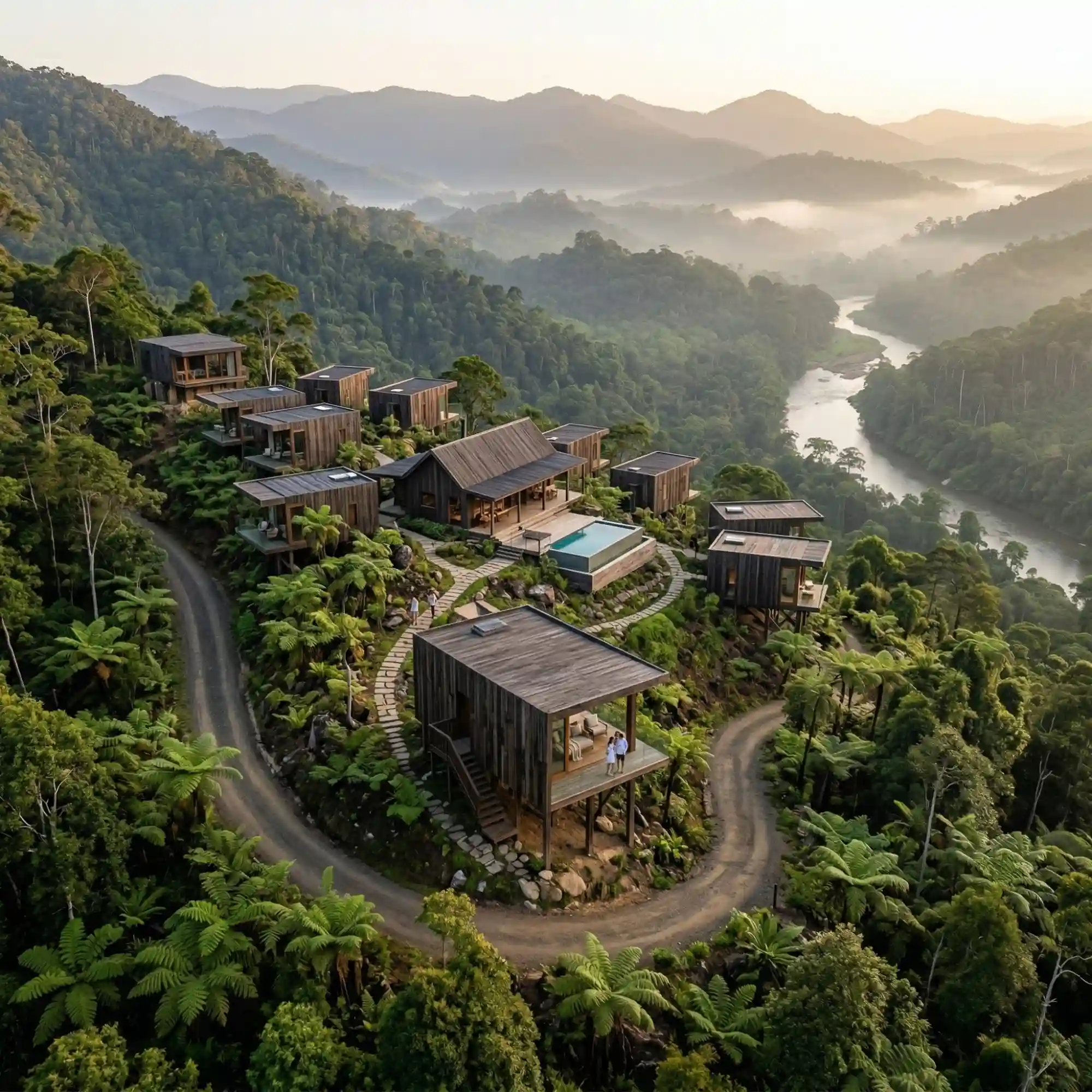 Ide Bangun Glamping Tawangmangu Mewah: Analisis Bisnis & Spesifikasi Kayu Lawasan Premium