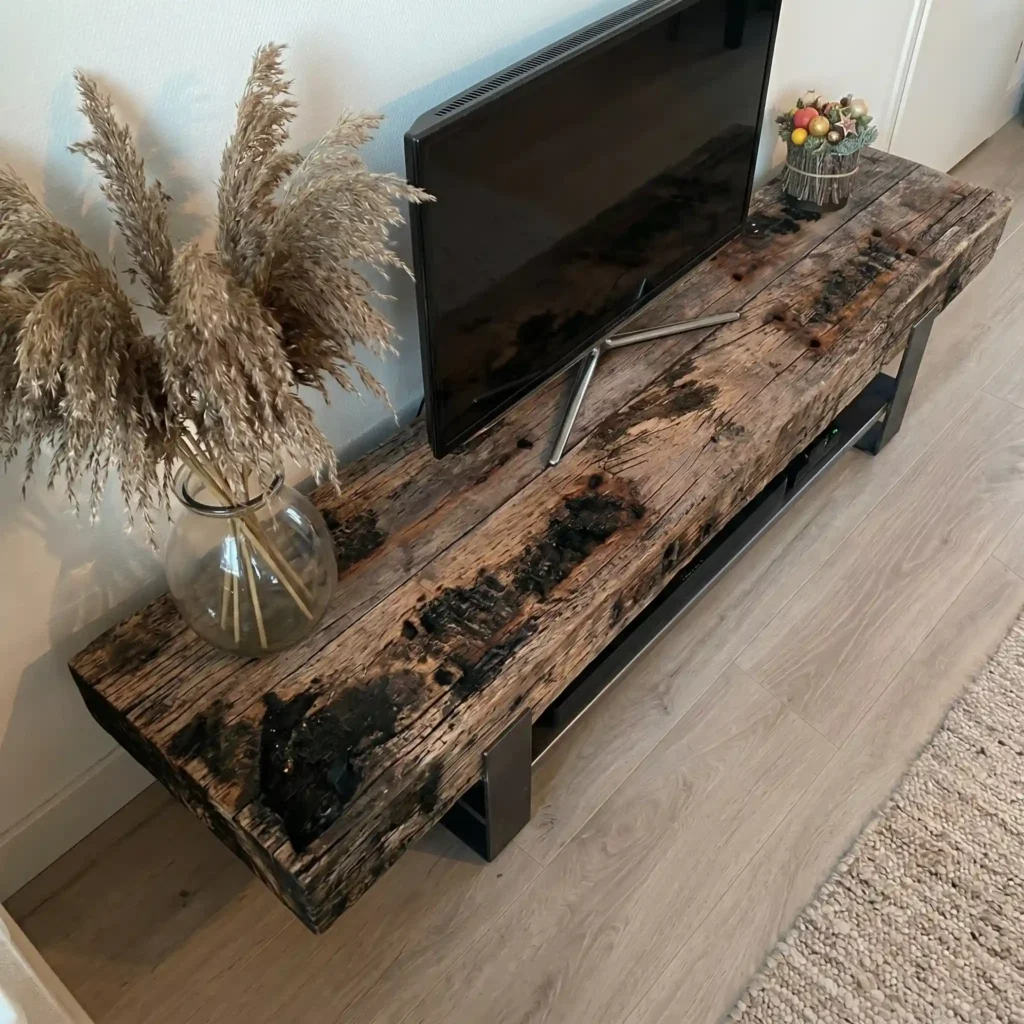 rak-tv-kayu-solid-200cm-desain-industrial